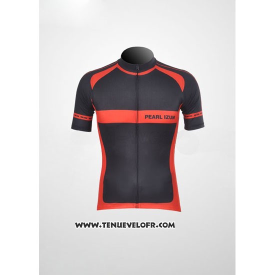 2011 Maillot Ciclismo Pearl Izumi Noir et Rouge Manches Courtes et Cuissard